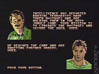 Alien Brigade - Atari 7800 Screen
