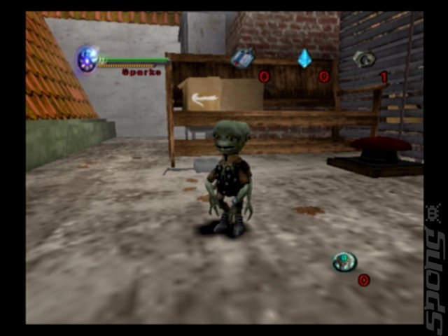 Aliens in the Attic - PS2 Screen