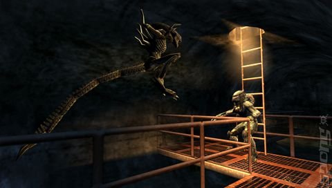 Aliens Vs Predator: Requiem - PSP Screen