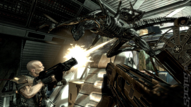 Aliens Vs. Predator - PS3 Screen