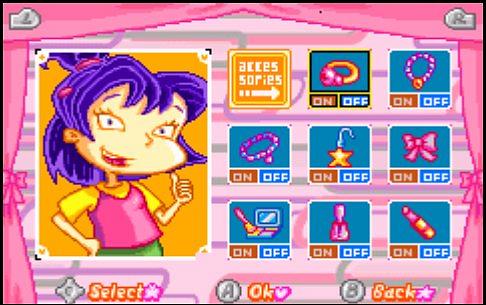 All Grown Up: Express Yourself - GBA Screen