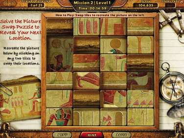 Amazing Adventures: The Lost Tomb - PC Screen