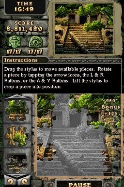 Amazing Adventures: The Forgotten Ruins - DS/DSi Screen