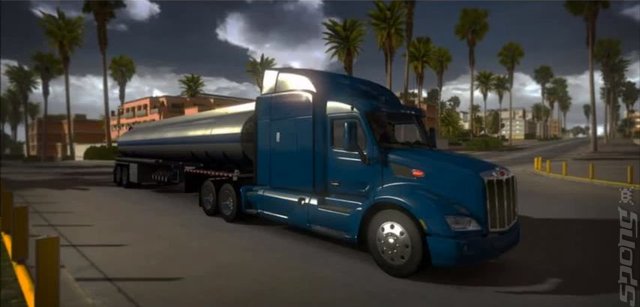 American Trucker: The Simulation - PC Screen