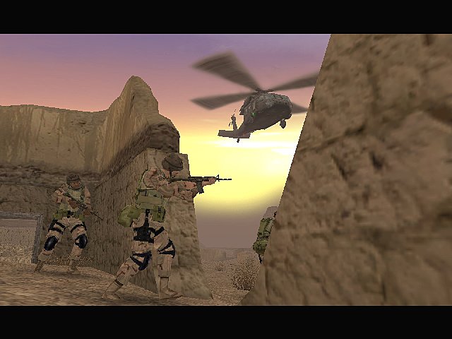 America's Army: Rise of a Soldier - PS2 Screen