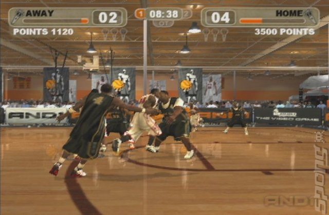 And1 Streetball - PS2 Screen