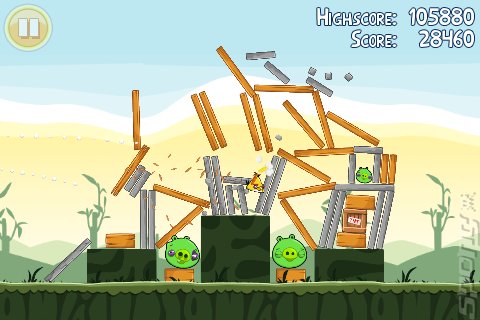 Angry Birds - PS3 Screen