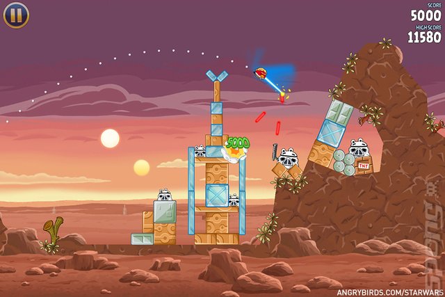 Angry Birds: Star Wars - PC Screen