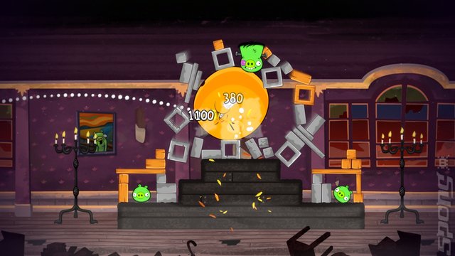 Angry Birds Trilogy - Wii U Screen