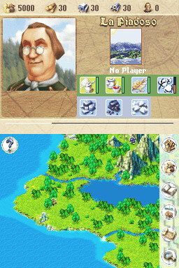 Anno 1701: Dawn of Discovery - DS/DSi Screen