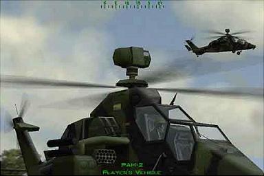 Apache AH-64 Air Assault - PC Screen