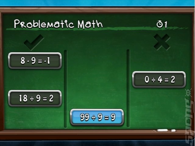 Are You Smarter Than A 5th Grader? Back to School - DS/DSi Screen