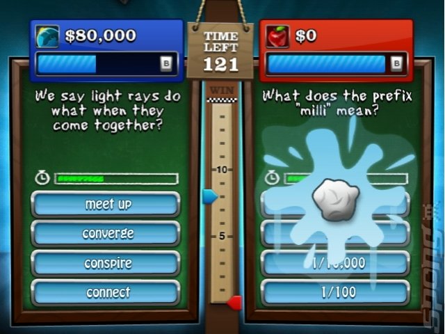 Are You Smarter Than A 5th Grader? Back to School - Wii Screen
