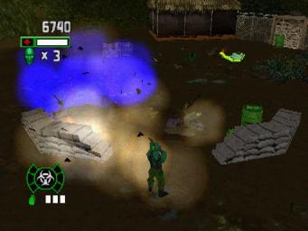 Army Men: Green Rogue - PlayStation Screen