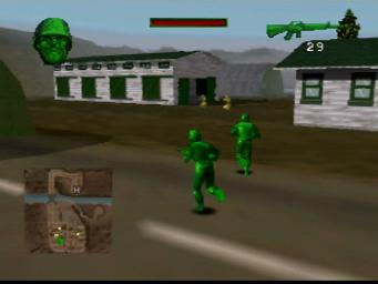 Army Men: Sarge's Heroes - N64 Screen