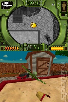 Army Men: Soldiers of Misfortune - DS/DSi Screen