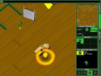 Army Men: Toys In Space - PC Screen