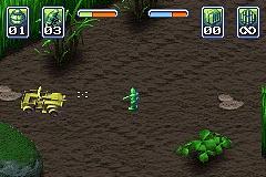 Army Men: Turf Wars - GBA Screen