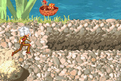 Arthur and the Invisibles - GBA Screen
