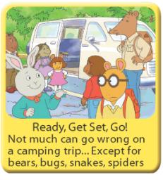 Arthur's Camping Adventure - PC Screen
