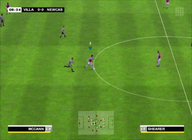 Aston Villa Club Football 2005 - Xbox Screen