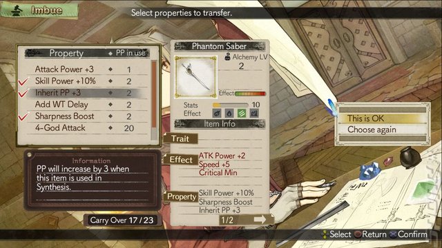 Atelier Escha and Logy: Alchemists of the Dusk Sky - PS3 Screen