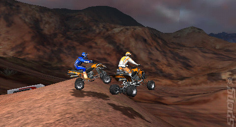 ATV Offroad Fury Pro - PSP Screen