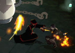 Avatar: The Legend of Aang - The Burning Earth - PS2 Screen