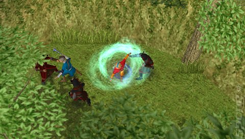 Avatar: The Legend of Aang - PSP Screen