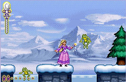 Barbie and the Magic of Pegasus - GBA Screen