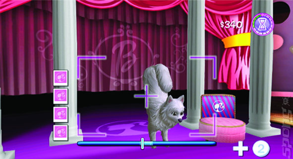 Barbie: Groom and Glam Pups - Wii Screen
