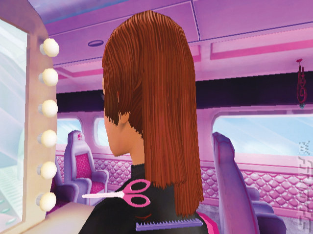 Barbie: Jet, Set & Style  - Wii Screen