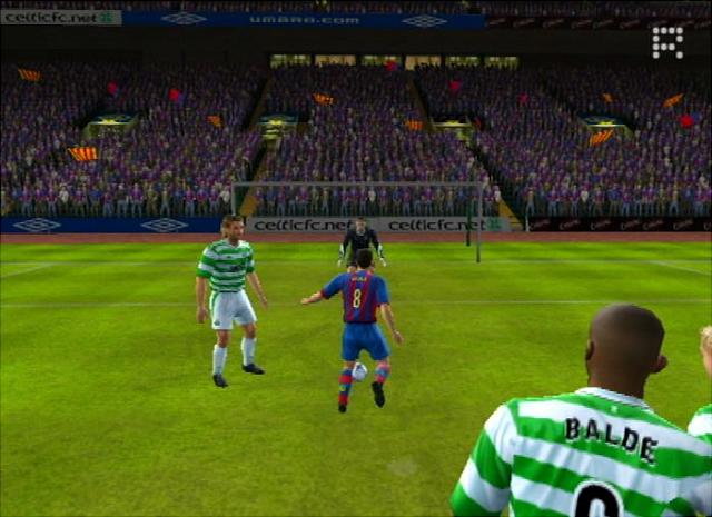 Barcelona Club Football 2005 - PS2 Screen