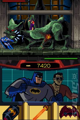 Batman: The Brave and the Bold the Videogame - DS/DSi Screen