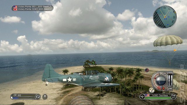 Battlestations: Pacific - Xbox 360 Screen