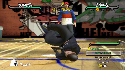 B-Boy - PSP Screen