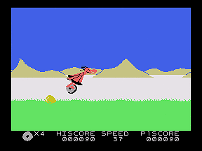 BC's Quest for Tires - Colecovision Screen