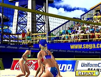 Beach Spikers: Virtua Beach Volleyball - GameCube Screen