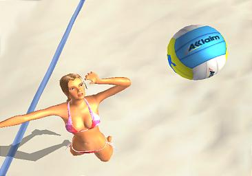 Summer Heat Beach Volleyball - PS2 Screen