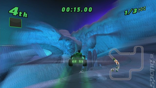 Ben 10 Galactic Racing - Xbox 360 Screen