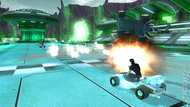 Ben 10 Galactic Racing - PS3 Screen