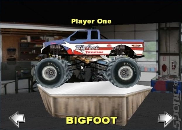 Big Foot: Collision Course - Wii Screen