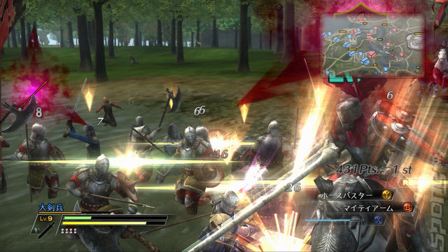 Bladestorm: The Hundred Years War - Xbox 360 Screen