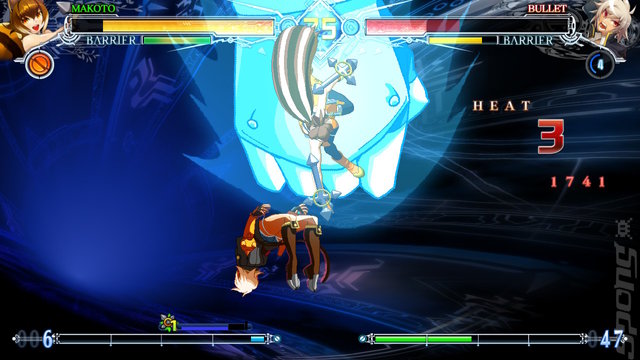 BlazBlue: Central Fiction - Switch Screen