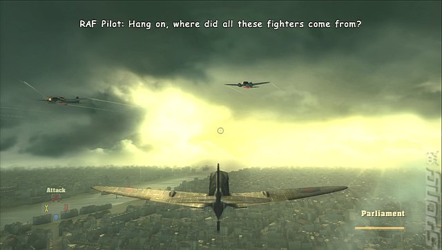 Blazing Angels: Squadrons of World War II - Xbox 360 Screen