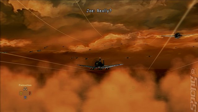 Blazing Angels: Squadrons of World War II - Xbox 360 Screen