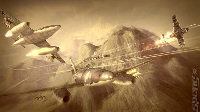 Blazing Angels 2: Secret Missions of World War II - Xbox 360 Screen