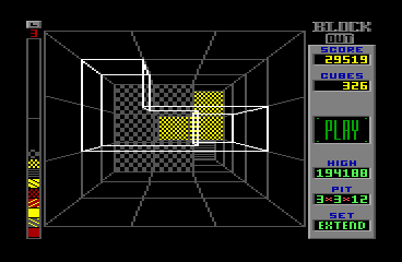 Block Out - C64 Screen