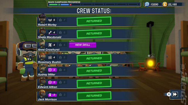 Bomber Crew: Complete Edition - Switch Screen