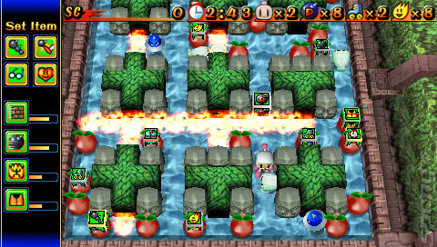 Bomberman - PSP Screen